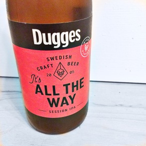 dugges all the way session spa swedish craft beer hop flavour