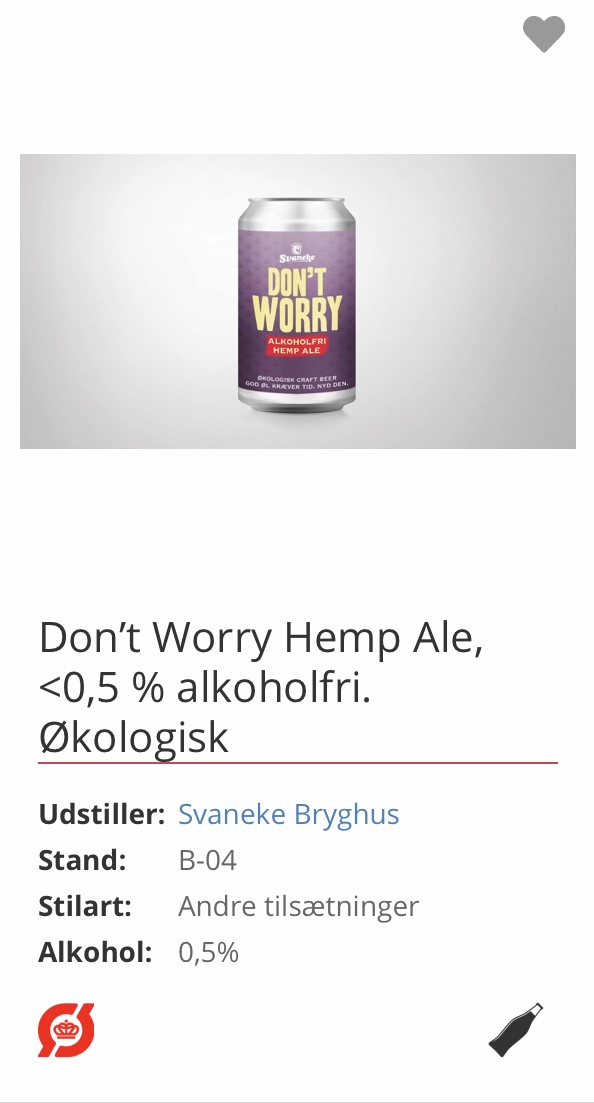 Svaneke Bryghus, Don't Worry Hemp og 0,5%