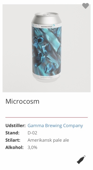 Gamma Brewing Company Microcosm APA på 3,0%
