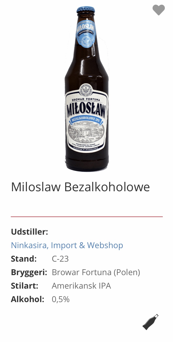 Miloslaw Bezalkoholowe, en amerikansk IPA på 0,5%